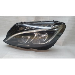MERCEDES C C300 W205 LEFT LED HEADLIGHT 2015-2019 2059069301 A2059069301 EURO DAMAGE HOUSING