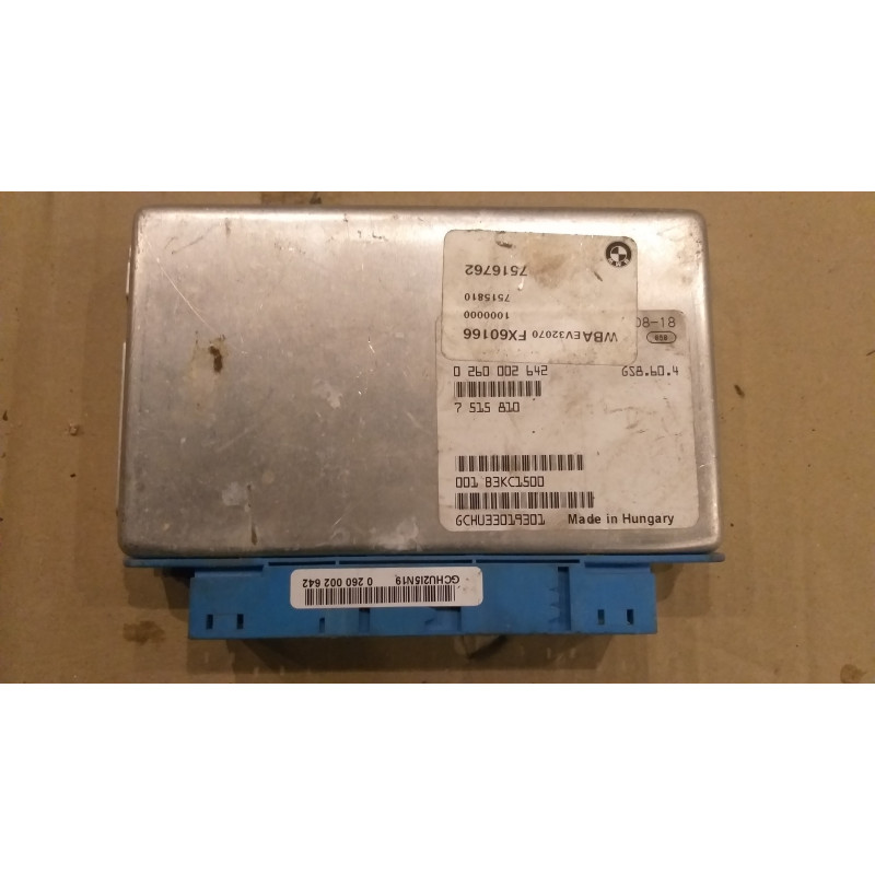 BMW 3 E39 E46 325i TRANSMISSION CMPUTER CONTROL MODULE TCU TCM 2001-2003 BOSCH 7515810 7516762