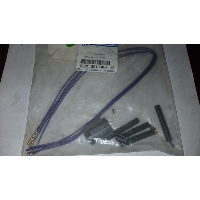 DODGE CHRYSLER JEEP 4-WAY FEMALE INSULATOR CONNECTOR ASSEMBLY KIT 05013973AB 05013973AA NEW