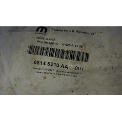 DODGE DART RADIATOR SIDE AIR SEAL SHIELD LEFT 2013 68145210AA NEW