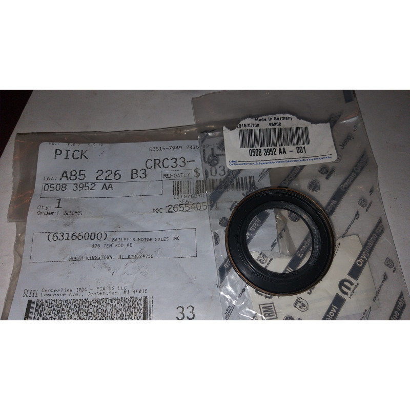 CHRYSLER PT CRUISER 2.4L Automatic transmission SEAL Right & Left 2001-2009 05083952AA 5083952AA NEW