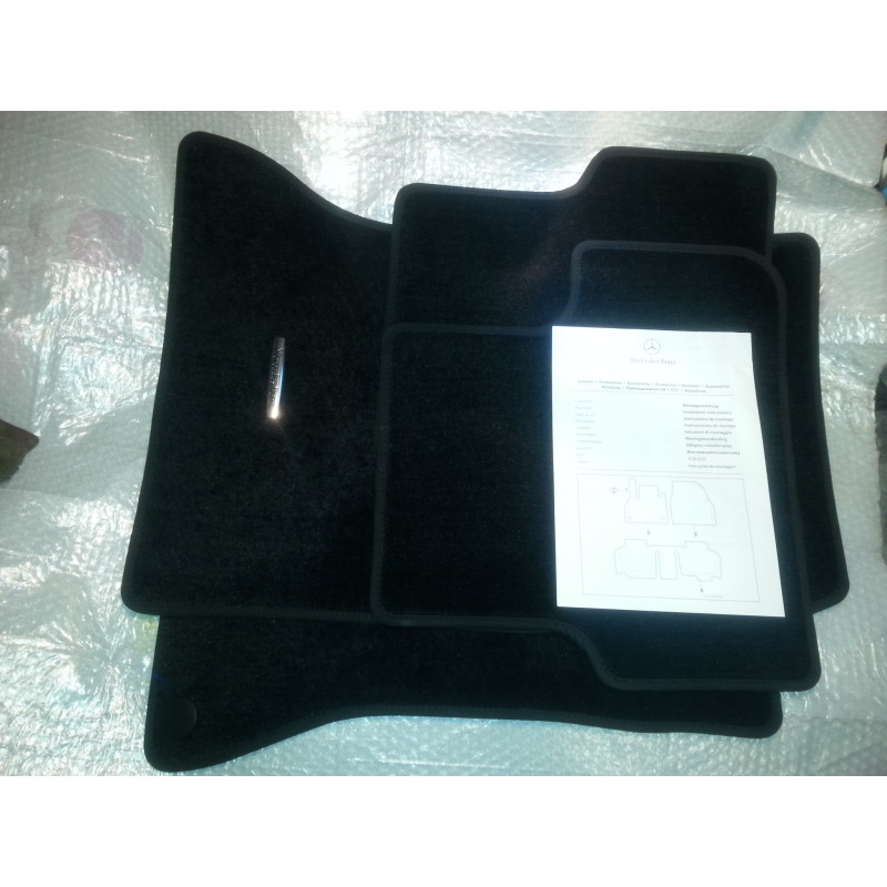 MERCEDES CLA W246 W117 FLOOR CARPET MATS 4 SET OF 2013-2016 1176801000 11768010000067 117680100000679F87 NEW