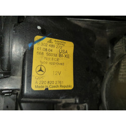 MERCEDES S W220 LEFT XENON HEADLIGHT 2003-2006 2208202761 A2208202761