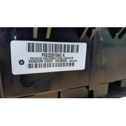 JEEP GRAND CHEROKEE POWER DISTRIBUTION CENTER FUSE BOX 2018-2021 68320918AE 68320918AB 68320918AC 68425194AB