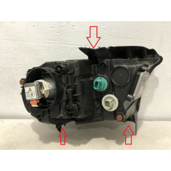 DODGE DURANGO LEFT LED XENON BLACK HEADLIGHT 2019-2020 68423853AD