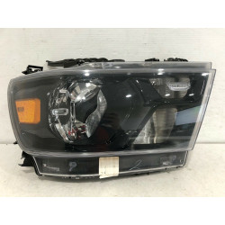DODGE RAM 1500 RIGHT HALOGEN BLACK HEADLIGHT 2019-2022 68316086AG 68316086AE 68316086AH