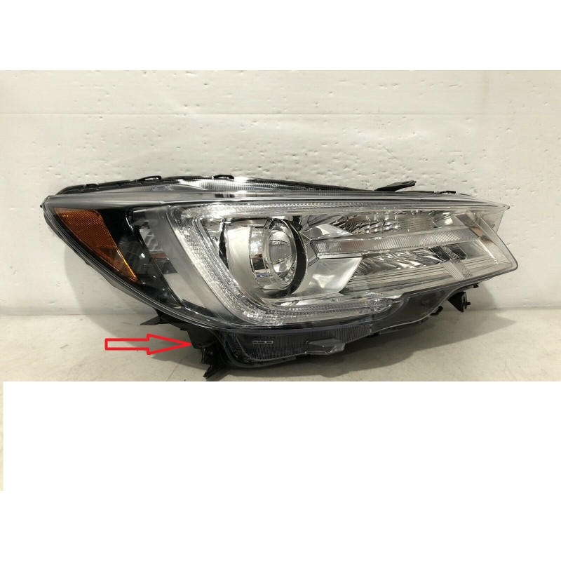 SUBARU LEGACY OUTBACK RIGHT FULL LED CROME HEADLIGHT 2018-2019 USA