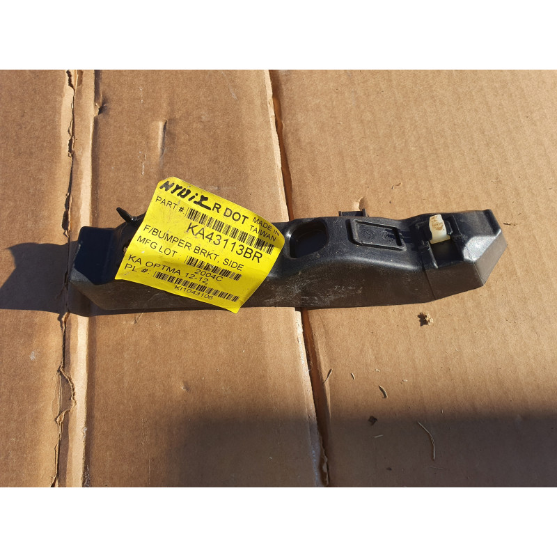 KIA OPTIMA FRONT BUMPER RIGHT BRACKET RETAINER 2011-2013 KI1043106 KA43113BR 865144C000