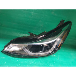 CHEVROLET CRUZE LEFT LED HALOGEN HEADLIGHT 2016-2019 GM 84106694