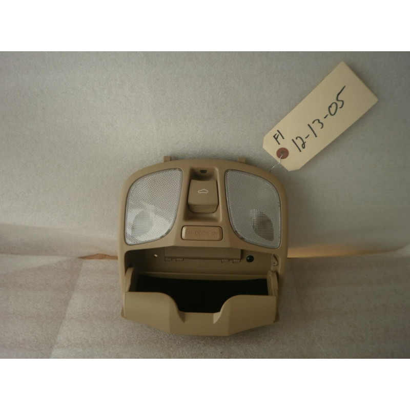 Hyundai Sonata Overhead Console Map Sunroof Light 2011-2013
