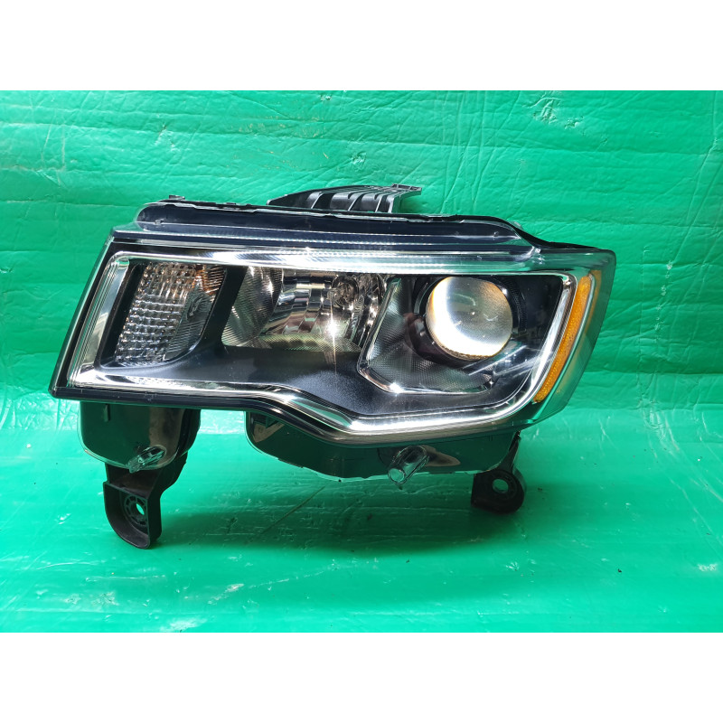 JEEP GRAND CHEROKEE LEFT HALOGEN HEADLIGHT 2017-2020 68289235AF 68266647AB 68289235AC USA