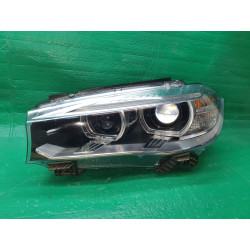 BMW X5 X6 F15 F16 LEFT LED XENON HEADLIGHT 2013-2018 7424177