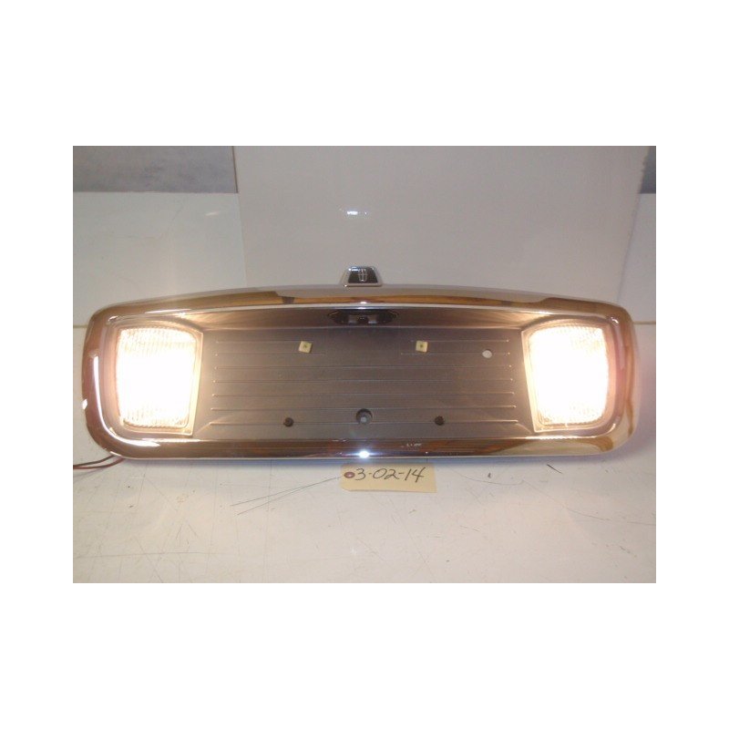 3W1X-17B389-A Lincoln Town Car License Plate Trunk/Tail Panel 2003-2008