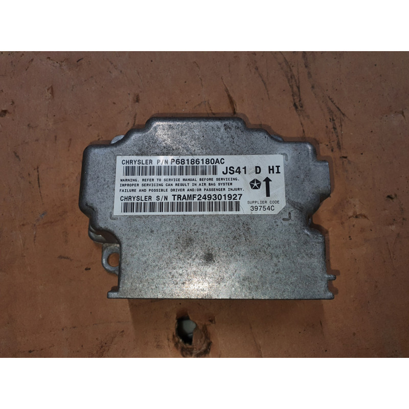 DODGE AVENGER AIRBAG CONTROL MODULE 2012-2014 68186180AC 68186180AD 56054960AC 68148050AA