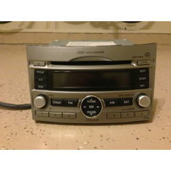 86201AJ60A Subaru Legacy 6 CD MP3 WMA Disc Changer 2010-2013