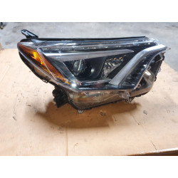 TOYOTA RAV4 RIGHT FULL LED HEADLIGHT OEM 2016-2017 81145-42670 USA