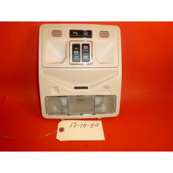 C2D17218NUG Jaguar XJ Overhead Roof Control Panel Console (Ivory) 2010-2016