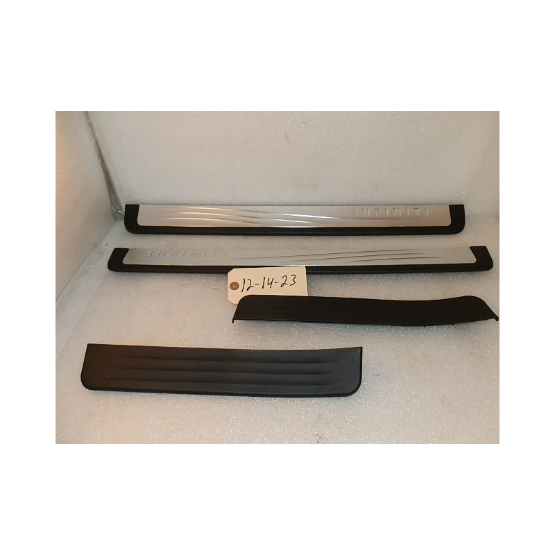 769B0-1BA0A Infiniti M35 Door Rocker Sill Panel Kick Plates Kit 2011-2012