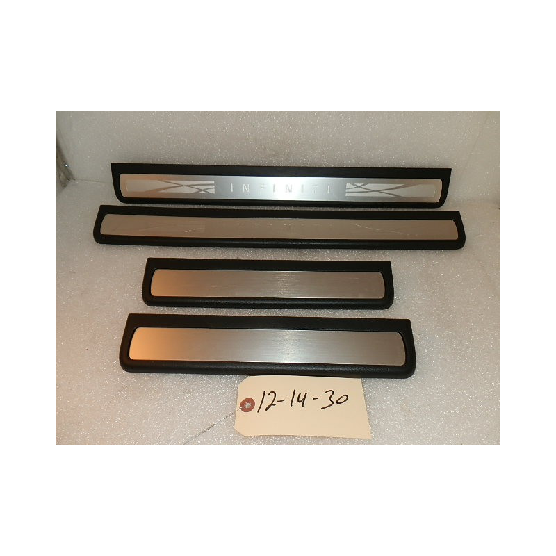769B1-1LA0A Infiniti QX56 Door Rocker Sill Panel Kick Striker Plates Kit