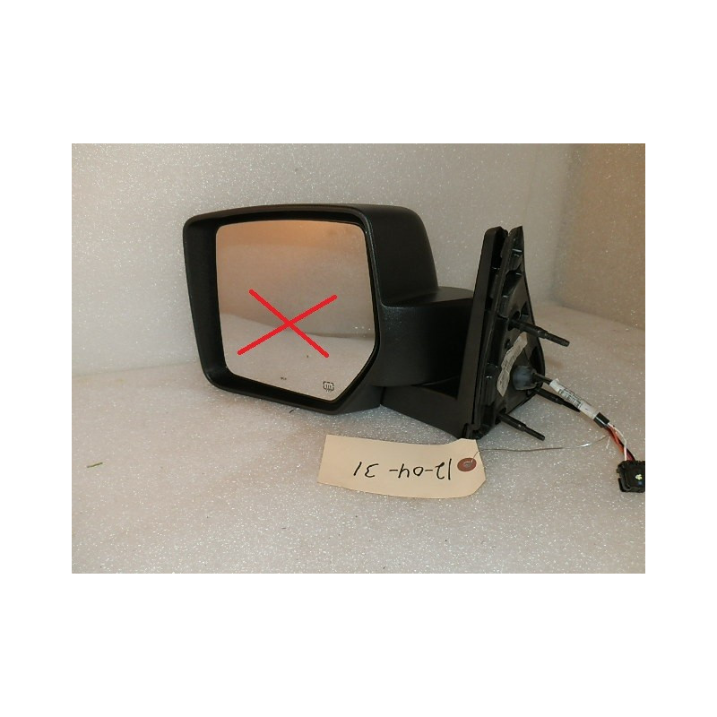 68066783AB Dodge Nitro Left Power Heated Mirror Assembly (Not Glass Only)