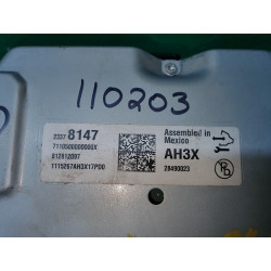 CADILLAC SRX SPEEDOMETER INSTRUMENT CLUSTER 2015-2016 GM 23378147