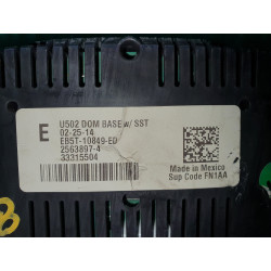 FORD EXPLORER U502 SPEEDOMETER INSTRUMENT CLUSTER 2014-2015 EB5T-10849-ED