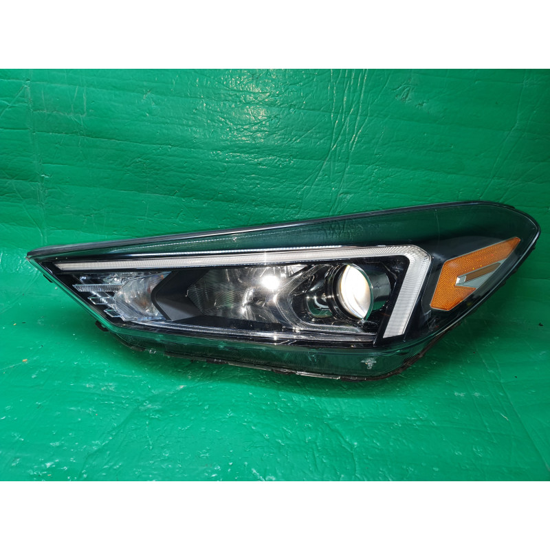 HYUNDAI TUCSON LEFT LED HALOGEN HEADLIGHT 2019-2020 92101-D3 USA