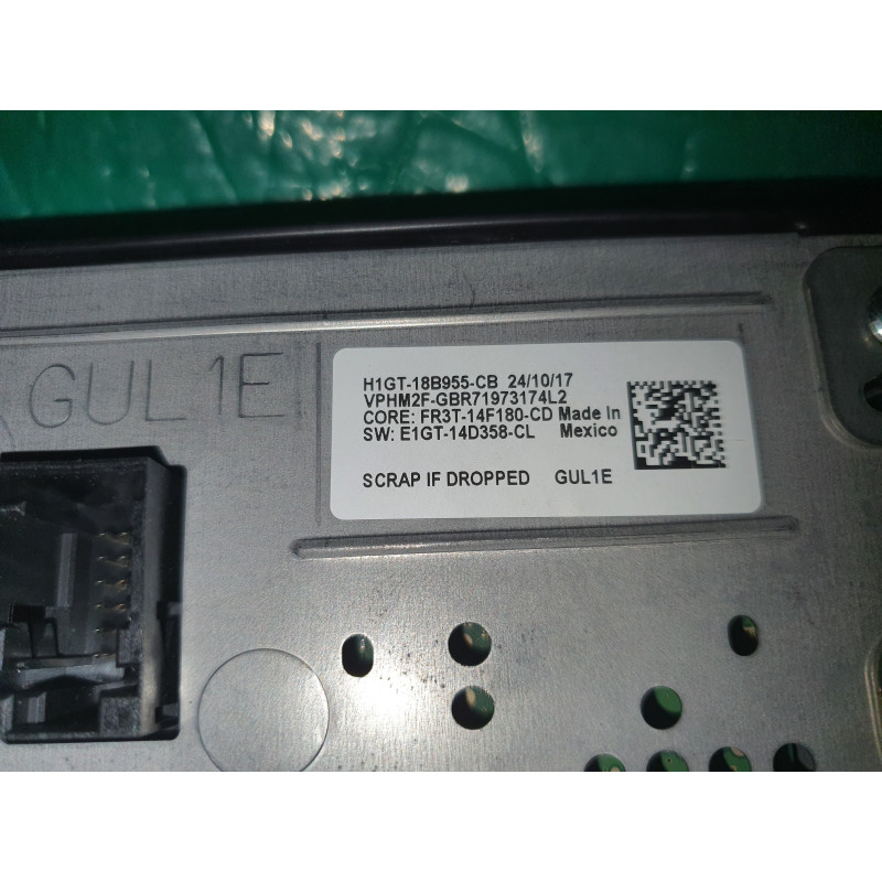 FORD MUSTANG RADIO INFO DISPLAY MONITOR SCREEN 2017-2018 FR3T-14F180-CD JR3T-14D358-DA