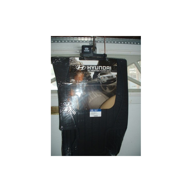 U8130-3M101 Hyundai Genesis All Weather Floor Mats 2011-2014