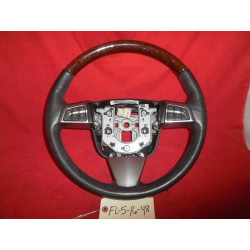 25920629 Cadillac SRX Leather Heated Wood Grain Steering Wheel 2008-2012