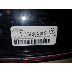 MERCEDES ML W164 RIGHT LED TAIL LAMP 2006-2011 1649064700 A1649064700 NEW EURO