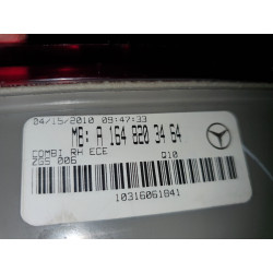 MERCEDES GL W164 X164 RIGHT LED TAIL LAMP 2010-2013 1648203464 NEW EURO