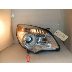 20923872 Chevrolet Equinox Right Projector Headlight 2010-2015 22915379