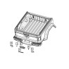 JEEP GLADIATOR CENTER HIGH MOUNTED STOP LED LIGHT LAMP 2020-2022 68338388AC
