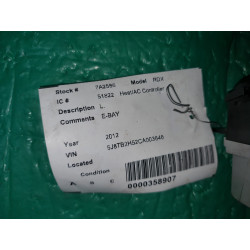 ACURA RDX AC HEATER CONTROL STALK SWITCH 2007-2012 79620STKA430M1 79620S-TKA-430-M1