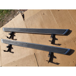 GMC ACADIA ENCLAVE TRAVERSE LEFT RIGHT RUNNING BOARDS STEP BARS 2007-2017 GM 12499965 12499964  SET