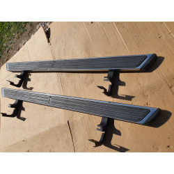 GMC ACADIA ENCLAVE TRAVERSE LEFT RIGHT RUNNING BOARDS STEP BARS 2007-2017 GM 12499965 12499964  SET