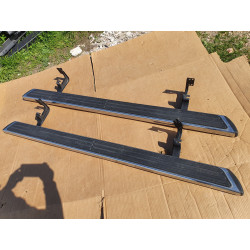 GMC ACADIA ENCLAVE TRAVERSE LEFT RIGHT RUNNING BOARDS STEP BARS 2007-2017 GM 12499965 12499964  SET
