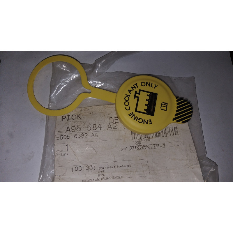JEEP DODGE RADIATOR COOLANT RECOVERY OVERFLOW BOTTLE TANK CAP 2005-2020 55056382AA NEW