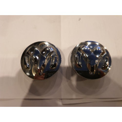 1x DODGE Caliber Dakota Charger DURANGO RAM CHROME WHEEL CENTER CAP 1LB72TRMAB
