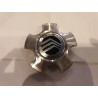 1x MERCURY 2005-2007 MONTEGO 2006-2009 MILAN CHROME WHEEL CENTER CAP 5T53-1A096-AC