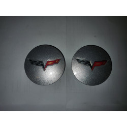 1x CHEVROLET CORVETTE C5 WHEEL CENTER CAP 1998-2004 GM 9595010