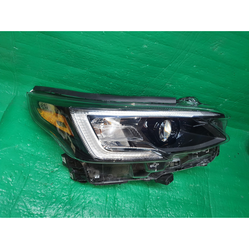 SUBARU LEGACY OUTBACK RIGHT BLACK CHROME ULR LED HEADLIGHT 2020 84002AN10A USA
