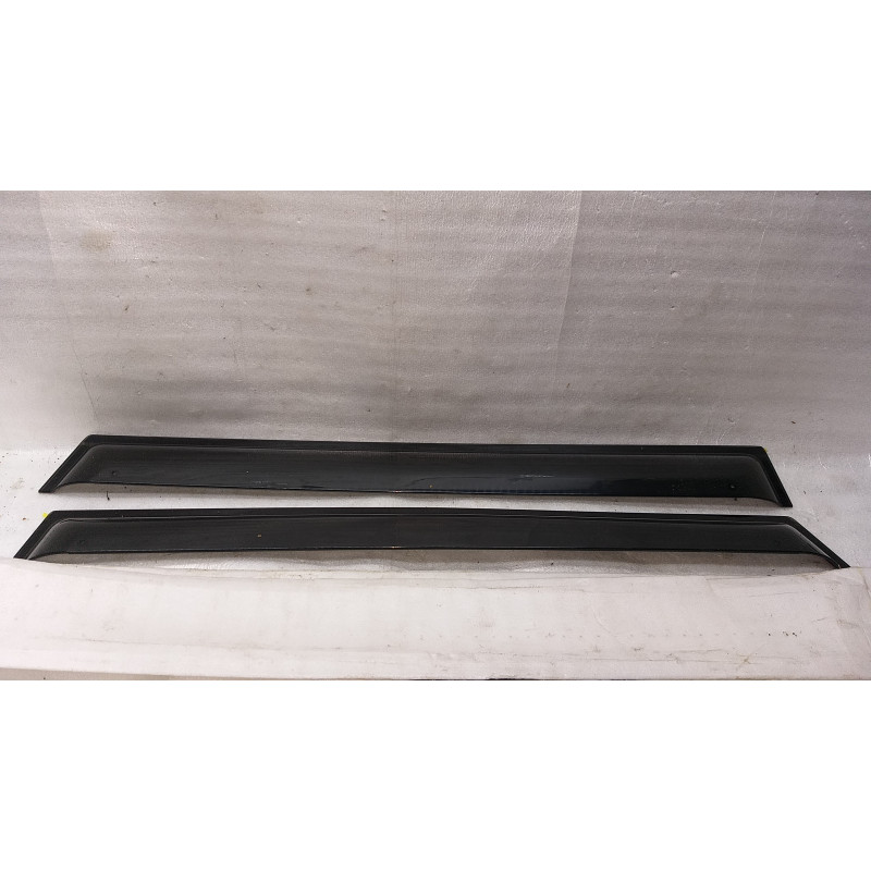 JEEP CHEROKEE LEFT RIGHT REAR WINDOW AIR DEFLECTORS 2014-2021 82213940 82215206 82213940RV NEW SET PAIR