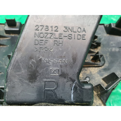 NISSAN LEAF DASH PANEL RIGHT NOZZLE AIR COVER TRIM 2018-2022 681343NL0A 278123NL0A
