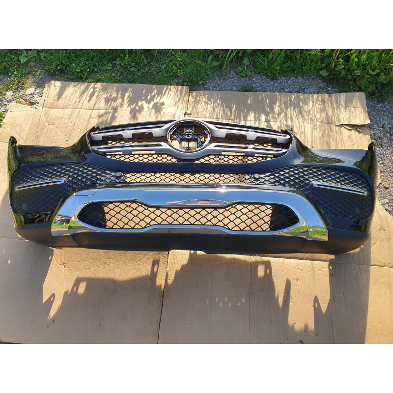 MERCEDES GLE V167 FRONT BUMPER 2019-2023 1678851800 1678852800 1678857407 1678851900 1678858502 + 4 PARK SENSORS