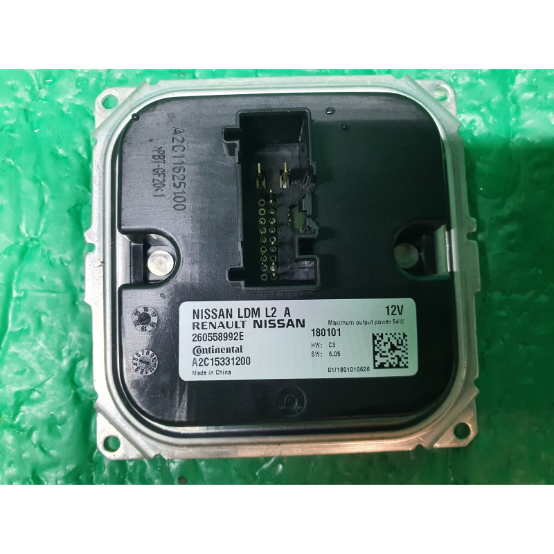 INFINITI QX50 NISSAN JUKE HEADLIGHT LED BALLAST MODULE LDM L2 2019-2021 260558992E A2C15331200