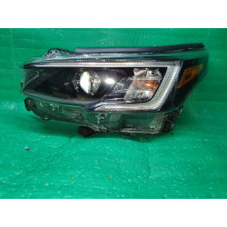 SUBARU LEGACY OUTBACK LEFT BLACK CHROME LED ULR HEADLIGHT 2020 84002AN11A  USA