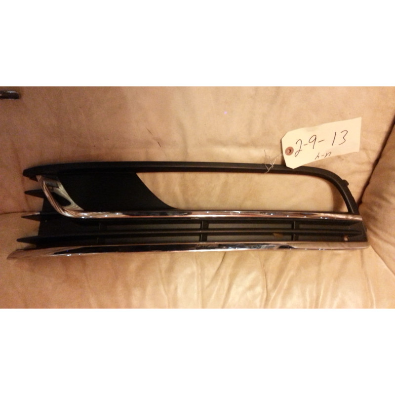 3AA853665A Volkswagen Passat Left Chrome Bumper Grille