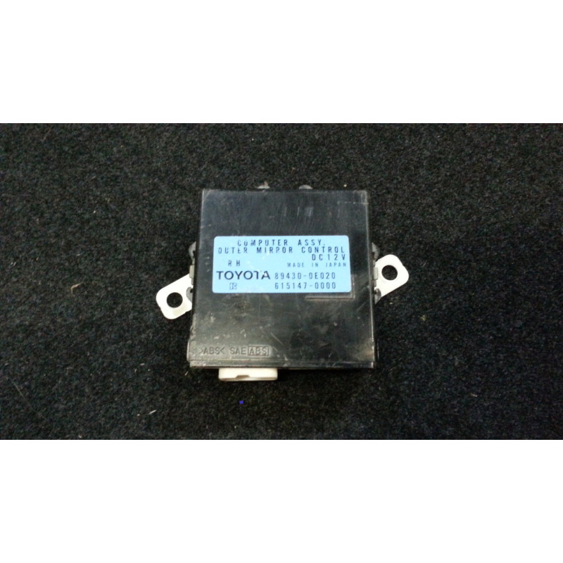 89430-0E020 Lexus RX Mirror Control Module 2004-2008